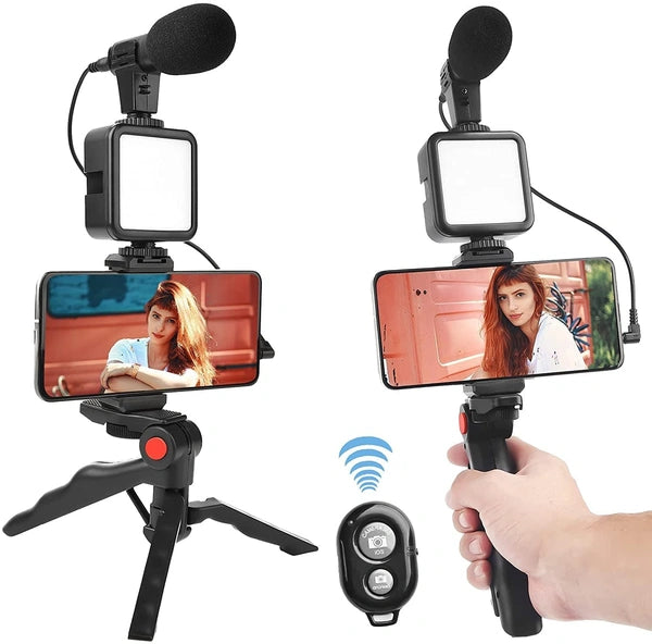 VlogMaster Pro Kit | All-in-One Vlogging Kit for Mobile Video Creators