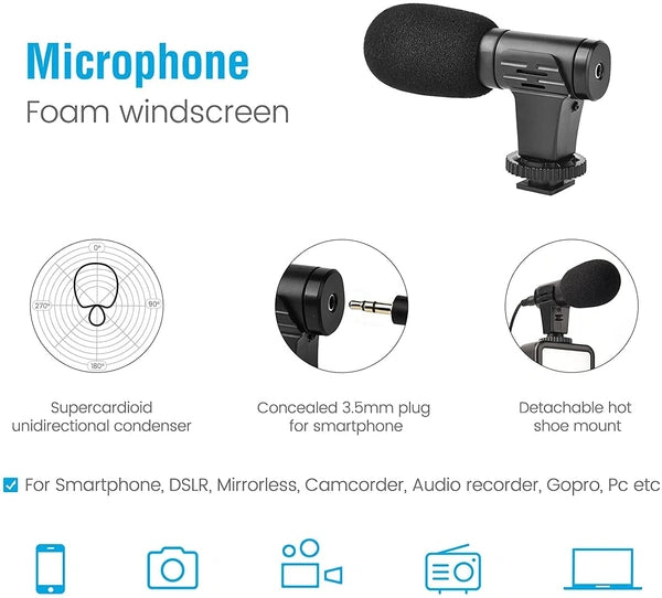 VlogMaster Pro Kit | All-in-One Vlogging Kit for Mobile Video Creators